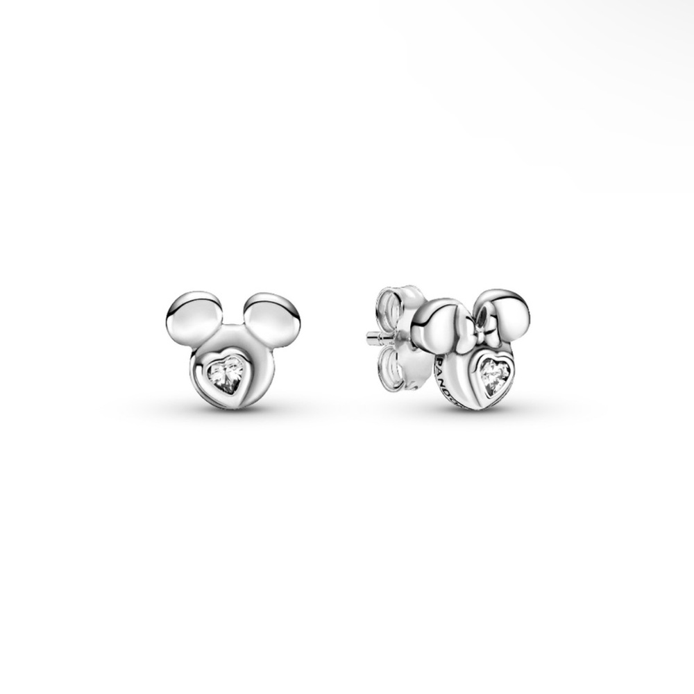 Pandora Mickey & Minnie Earrings